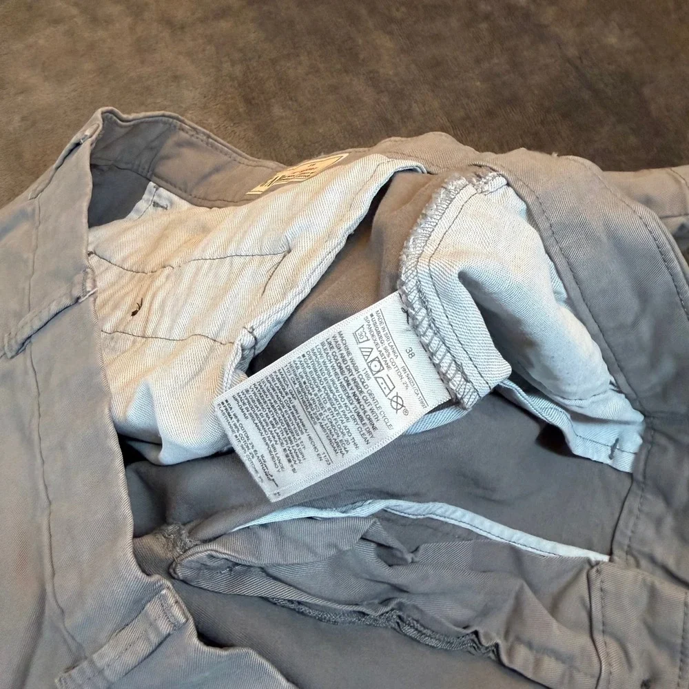 Gap Shorts Regenerative Cotton Flat Front Casual Set of 3 Shorts Mens 38x10